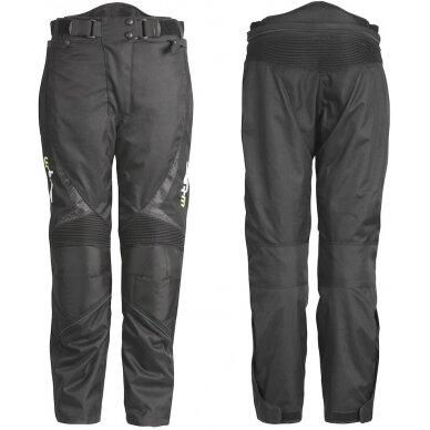 Unisex moto trousers W-TEC Mihos-|Colour Black, Size S|