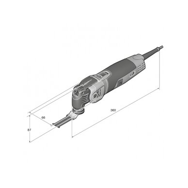 Universalus švytuoklinis įrankis FEIN Multimaster MM 700 Max 1