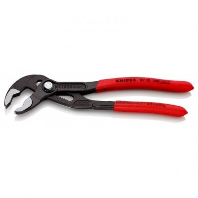 Vamzdinės replės KNIPEX Cobra 8701180SB 180mm 1