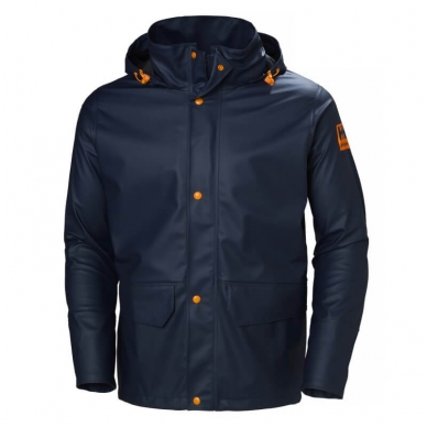 Vandeniui atspari striukė HELLY HANSEN Gale Rain, mėlyna 2XL