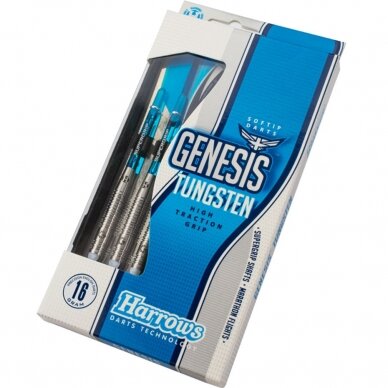 Volframo strėlytės Harrows Genesis Softip, 3 vnt., 16g 2