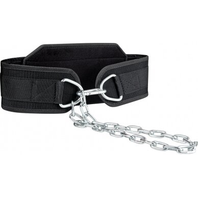 Weightlifting Belt with Chain inSPORTline Forzudo