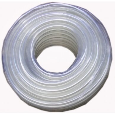 Žarna PVC skaidri 1/4&quot;(6x1) 100m