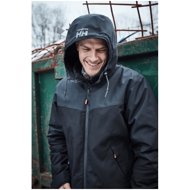 Žieminė striukė HELLY HANSEN Oxford, juoda XL 4